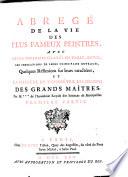 Abrégé de la vie des plus fameux peintres, avec leurs portraits gravés en taille-douce, les indications de leurs principaux ouvrages, quelques réflexions sur leurs caractères, et la maniere de connoître les desseins et les tableaux des grands maîtres