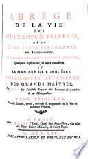 Abrégé de la vie des plus fameux peintres [by A.J. Dézallier d'Argenville]. 2pt. [With]