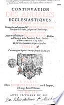 Abrégé des Annales sacrées et ecclésiastiques