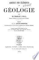 Abrégé des éléments de géologie