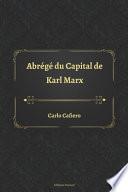 Abrégé du Capital de Karl Marx