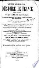 Abrégé méthodique d'histoire de France