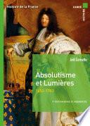 Absolutisme et Lumières (1652-1783) - 9e édition