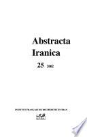 Abstracta Iranica