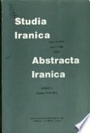 Abstracta Iranica