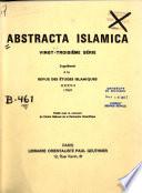 Abstracta islamica