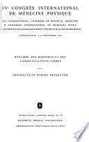 Abstracts of Papers Presented
