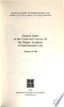 Académie de droit international de la Haye