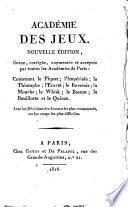Académie des jeux