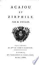 Acajou et Zirphile