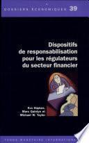 Accountability Arrangements for Financial Sector Regulators