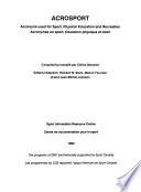 Acronymes en Sport, Éducation Physique Et Loisirs