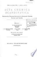 Acta Chemica Scandinavica