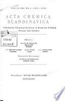 Acta Chemica Scandinavica