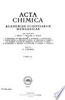 Acta chimica