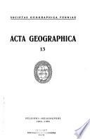 Acta Geographica