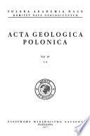 Acta geologica polonica