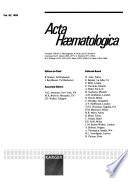 Acta Haematologica