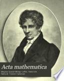 Acta mathematica
