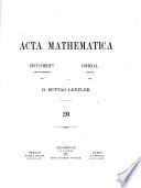 Acta mathematica