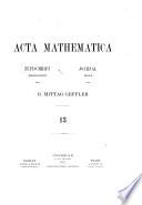 Acta mathematica