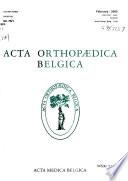 Acta orthopaedica belgica