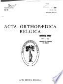 Acta orthopaedica belgica