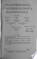 Acta Pathologica Et Microbiologica Scandinavica
