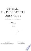 Acta universitatatis upsaliensis