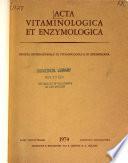 Acta vitaminologica et enzymologica