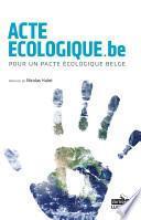 Acte-écologique.be