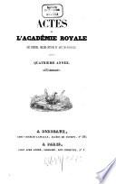 Actes de l'Academie Nationale des Sciences, Belles-Lettres et Arts de Bordeaux