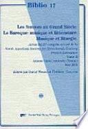 Actes du 33e congrès annuel de la North American Society for Seventeenth-Century French Literature