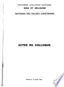 Actes du colloque, Dakar, 9-10 janvier 1996