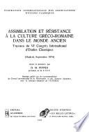 Actes Du Congrès de la Fédération Internationale Des Associations D'etudes Classiques