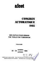 Actes du Congrès
