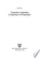 Actes du XVIII Congrès International de Linquistique et de Philologie Romanes, Université de Trèves (Trier), 1986
