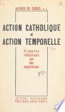Action catholique et action temporelle