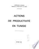 Actions de productivité en Tunisie