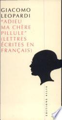 Adieu, ma chère Pillule