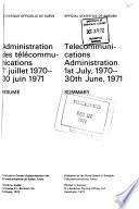 Administration des télécommunications