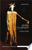 Adorno et l'antiquité