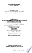 Advances in Instrumentation