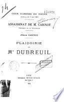 Affaire Caserio [Assassinat de M. Carnot, président de la République]