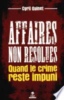 Affaires non résolues
