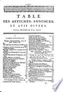 Affiches, Annonces, et Avis Divers