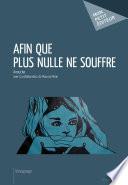 Afin que plus nulle ne souffre