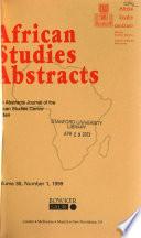 African Studies Abstracts
