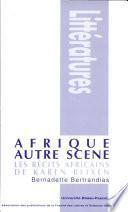 Afrique, autre scène