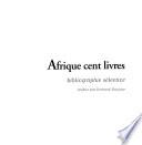 Afrique cent livres